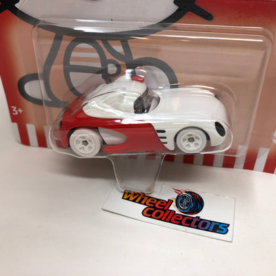 Hello Kitty Red/White * Hot Wheels Character Cars Hello Kitty Series