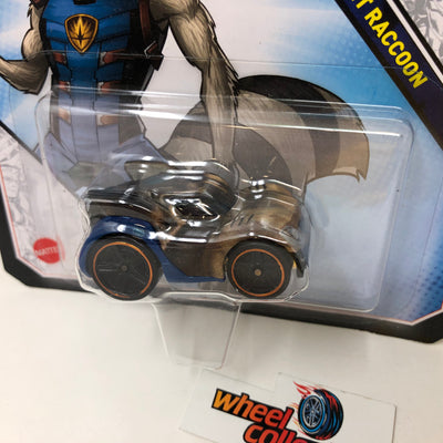 Rocket Raccoon Marvel * Hot Wheels Character Cars Marvel Series