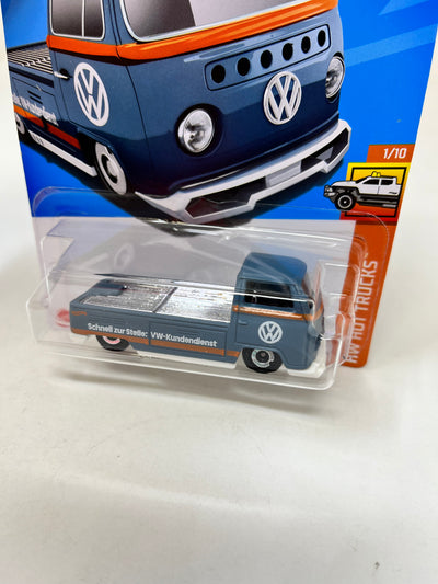Volkswagen T2 Pickup #42 * Steel Blue * 2024 Hot Wheels Basic Case B