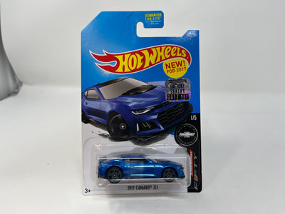 2017 Camaro ZL1 #360 * Blue * 2017 Hot Wheels w/ Factory Holo