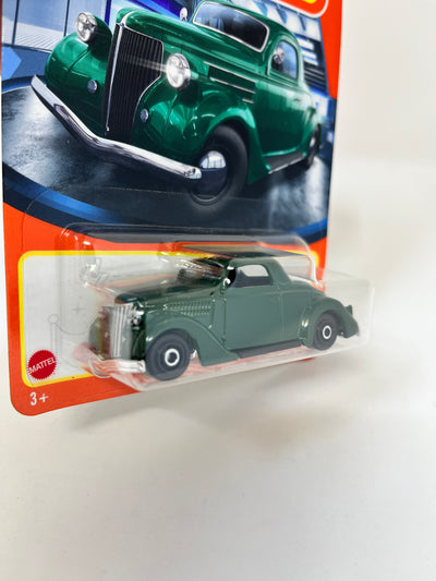 1936 Ford Coupe #62 * Green * 2024 Matchbox Case B