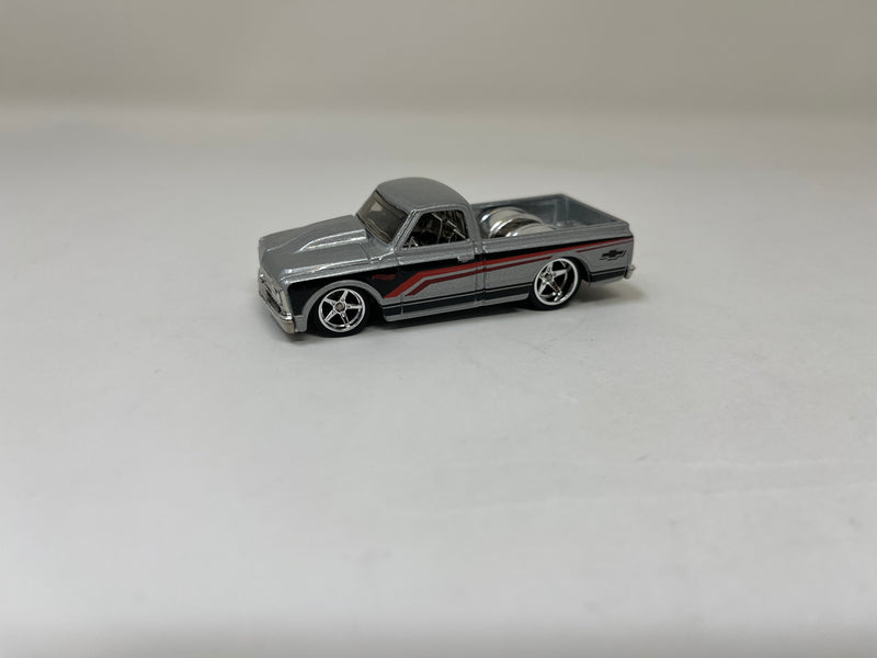 1967 Chevy C10 Pickup * Hot Wheels 1:64 scale Custom Build w/ Rubber Tires