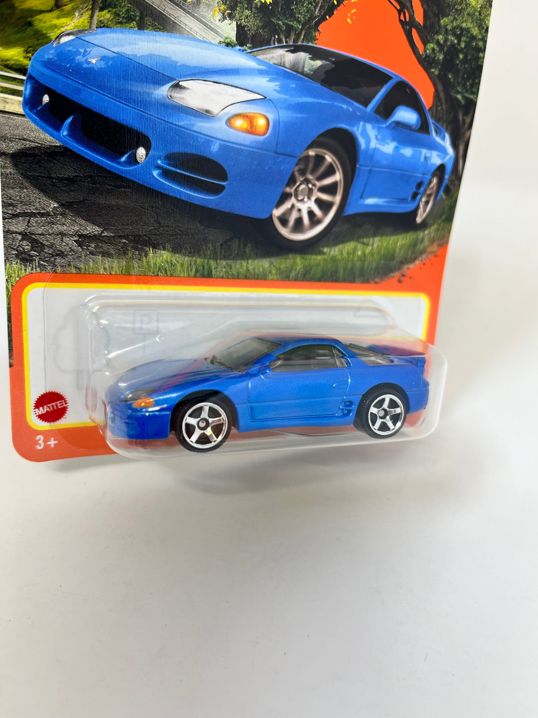 Matchbox 1994 Mitsubishi 3000GT Diecast Car - Blue 74/100 Series | Collectible Model Car - View #10