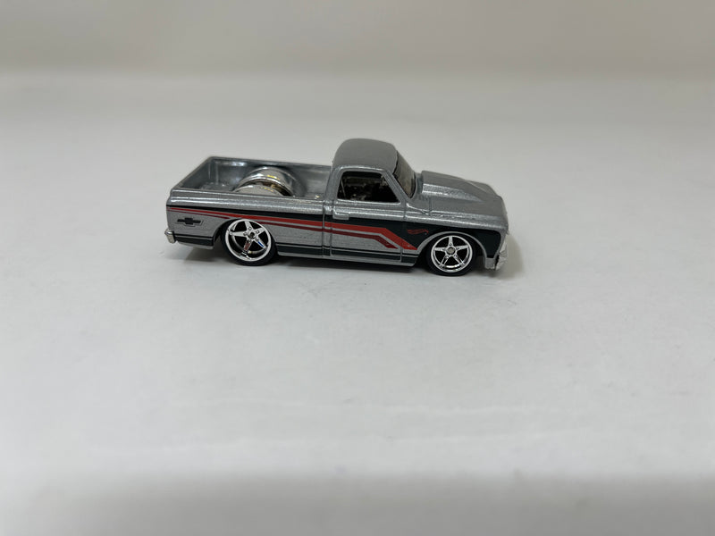 1967 Chevy C10 Pickup * Hot Wheels 1:64 scale Custom Build w/ Rubber Tires