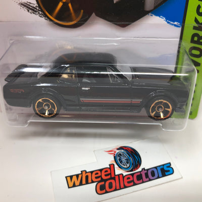 Nissan Skyline H/T 2000GT-X #225 * Black * 2014 Hot Wheels