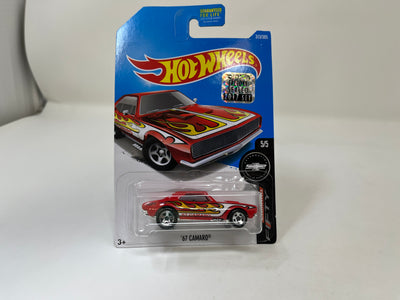 '67 Camaro #313 * Red * 2017 Hot Wheels w/ Factory Set Holo