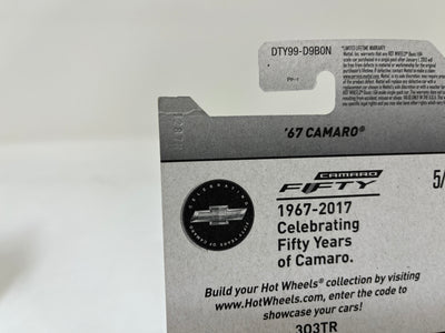 '67 Camaro #313 * Red * 2017 Hot Wheels w/ Factory Set Holo