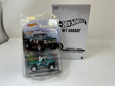 '70 Dodge Power Wagon * 2024 Hot Wheels Series 7 NFT Mattel Creations