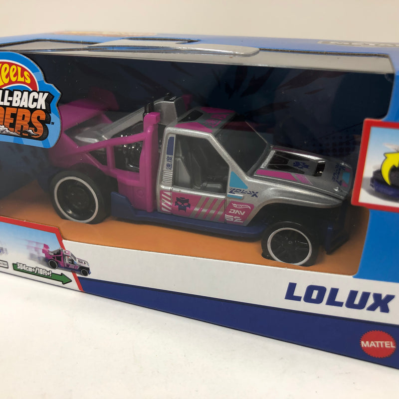 Lolux * 2023 Hot Wheels Pull-Back Speeders 1:43 scale