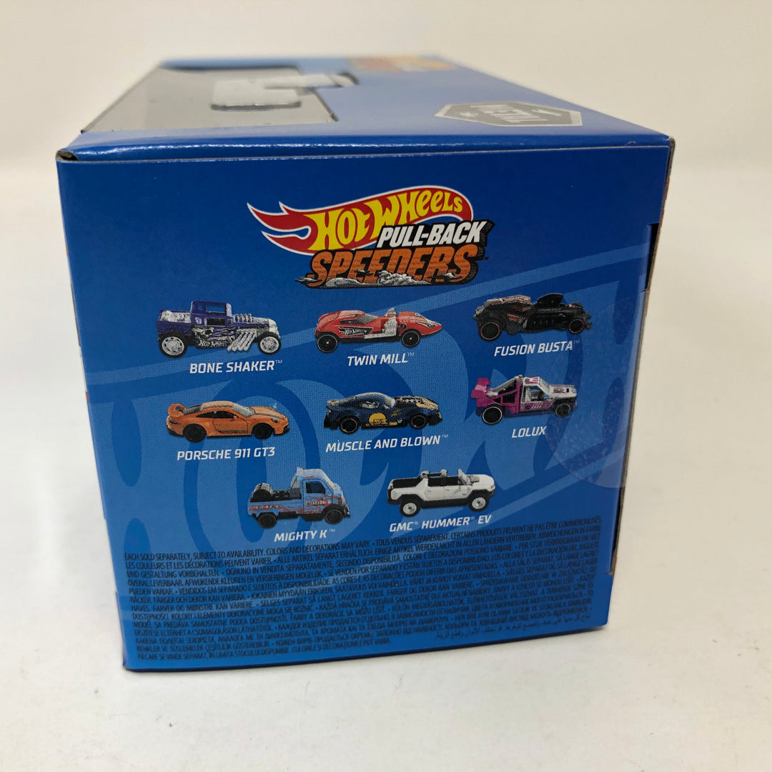 Fusion Busta * 2023 Hot Wheels Pull-Back Speeders 1:43 scale