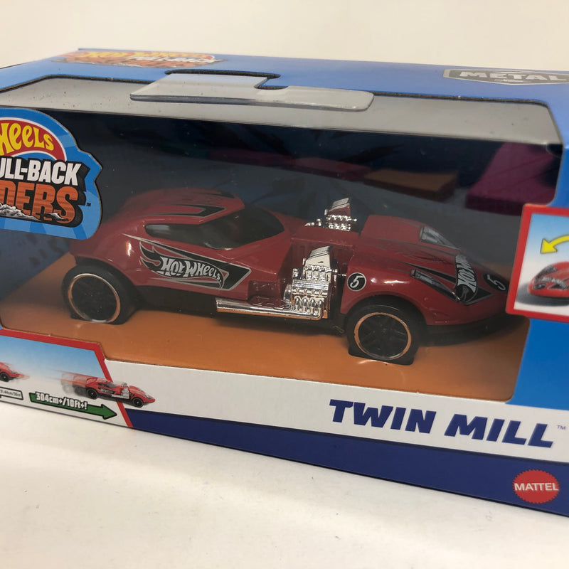 Twin Mill * 2023 Hot Wheels Pull-Back Speeders 1:43 scale
