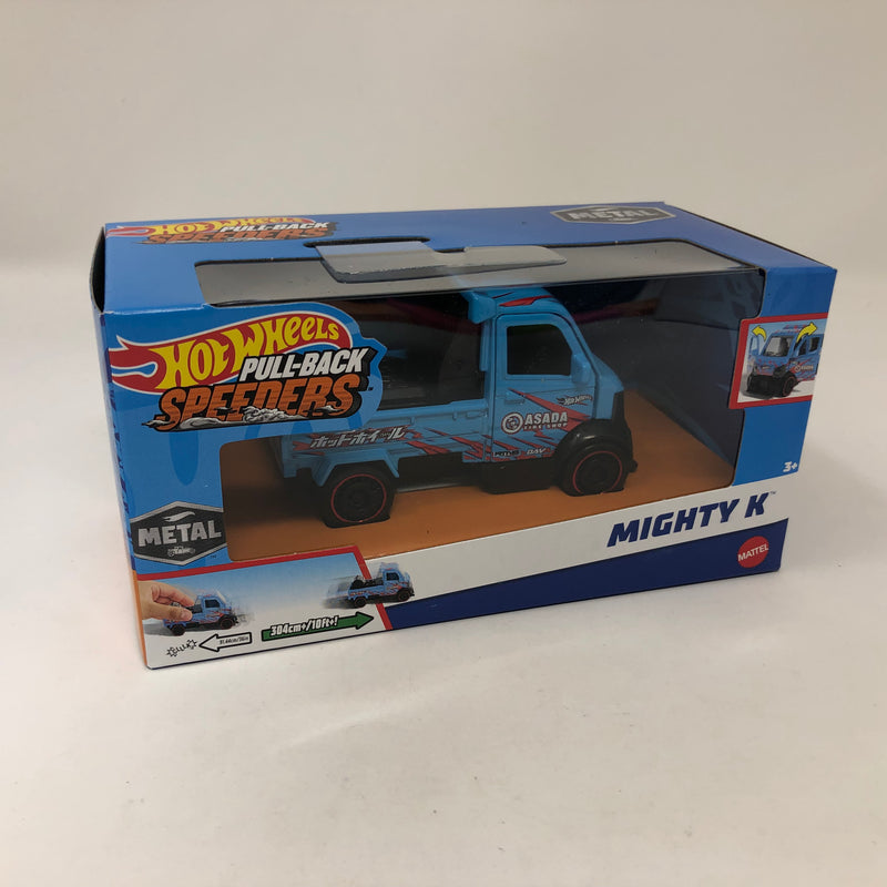 Mighty K * 2023 Hot Wheels Pull-Back Speeders 1:43 scale