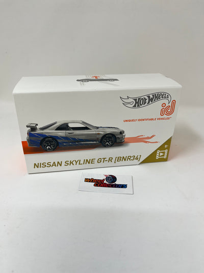 Nissan Skyline GT-R BNR34 * Hot Wheels ID Car Series Fast & Furious