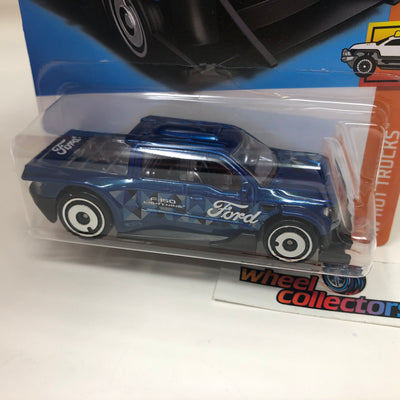 Ford F-150 Lightning Custom #226 * Blue * 2023 Hot Wheels Case P