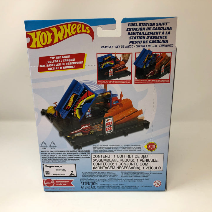 Fuel Station Shift * Hot Wheels City Track Pack – Wheelcollectors LLC