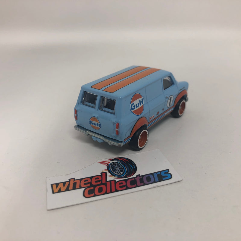 Ford Transit Super Van Gulf Cargo Carriers * Hot Wheels Loose 1:64 Scale