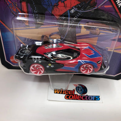 Spider-Punk * 2023 Hot Wheels Character Cars Marvel