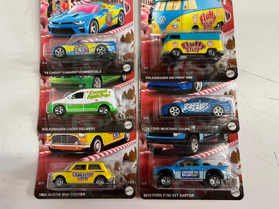 New!! Complete 6 Car CANDY Set * 2024 Matchbox CANDY Sweet Rides