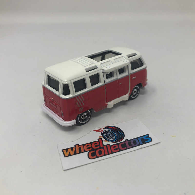 Volkswagen 23 Window Microbus * 1:64 Scale Diecast Model by Matchbox Loose
