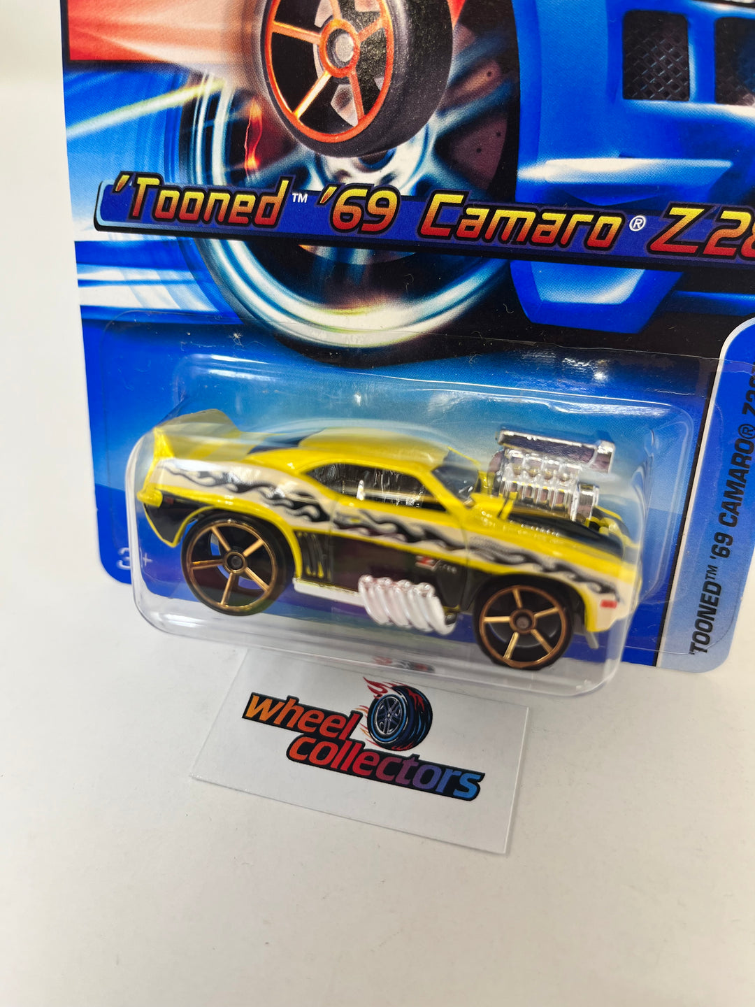 Tooned '69 Camaro Z28 #124 * 2006 Hot Wheels * Faster Than Ever