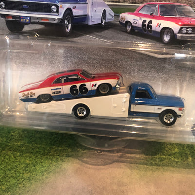 '66 Chevelle & '72 Chevy Ramp Truck * 2024 Hot Wheels Team Transport Case A