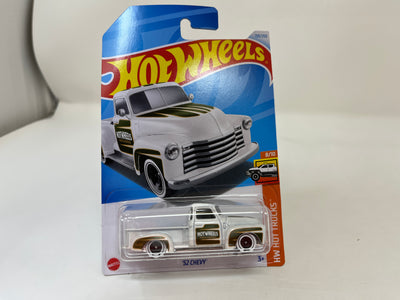 '52 Chevy #139 * White * 2024 Hot Wheels Case H
