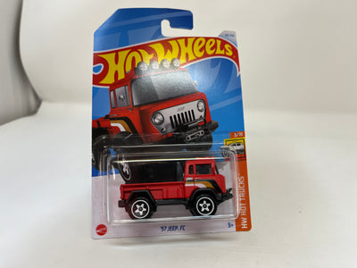 '57 Jeep FC #68 * RED * 2024 Hot Wheels Case J & H