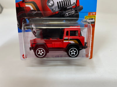 '57 Jeep FC #68 * RED * 2024 Hot Wheels Case J & H