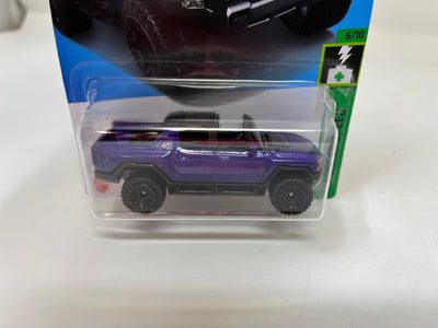 GMC Hummer EV #62 * Purple * 2024 Hot Wheels Case H