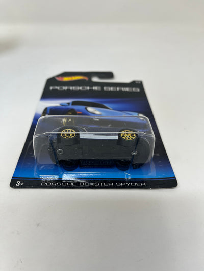 Porsche Boxster Spyder * BLUE * Hot Wheels Store Exculsive Porsche Series