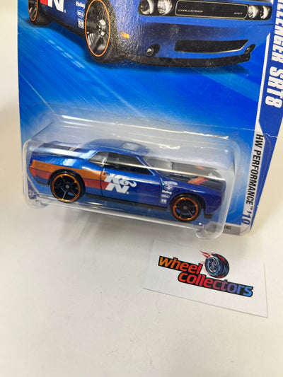 Dodge Challenger SRT8 #100 * BLUE Kmart * 2010 Hot Wheels