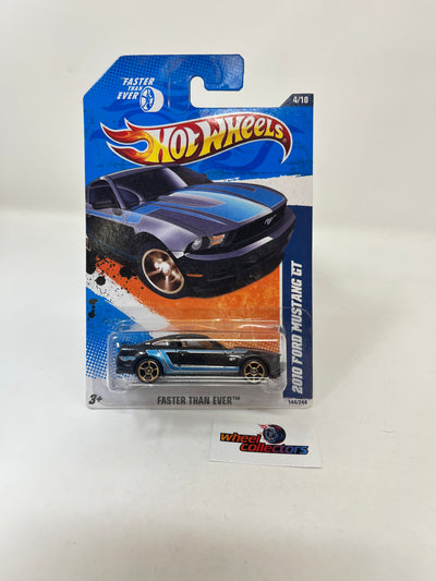 2010 Ford Mustang GT #144 * Kmart Black * 2011 Hot Wheels