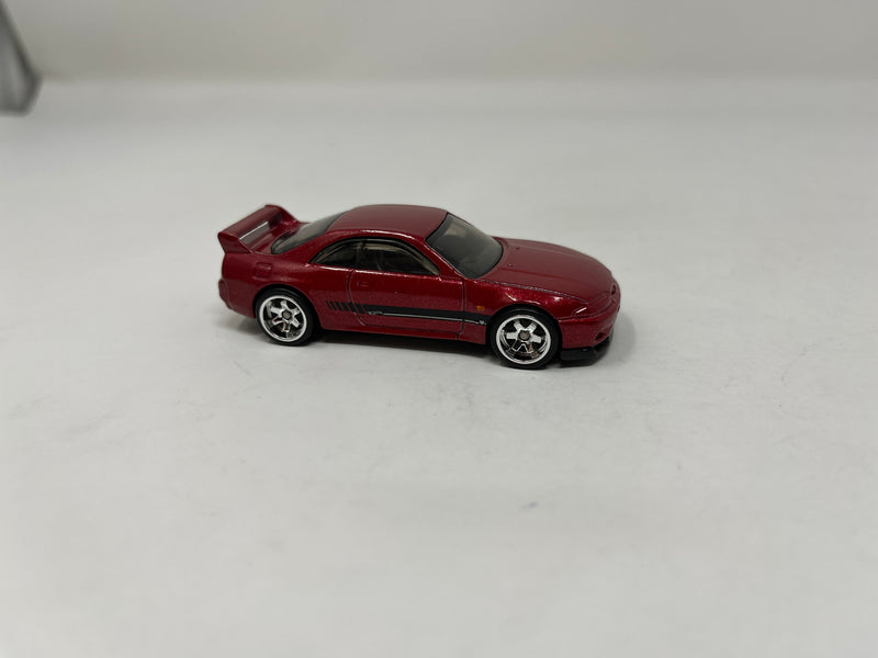 Nissan Skyline GT-R R33 * Hot Wheels 1:64 scale Custom Build w/ Rubber Tires