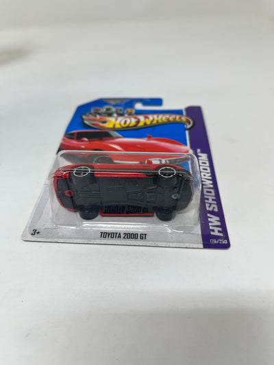 Toyota 2000 GT #176 * RED * 2013 Hot Wheels
