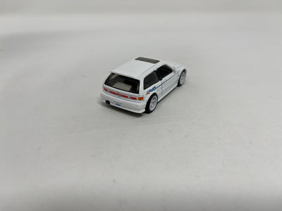 Honda Civic EF Greddy * Hot Wheels 1:64 scale Custom Build w/ Rubber Tires