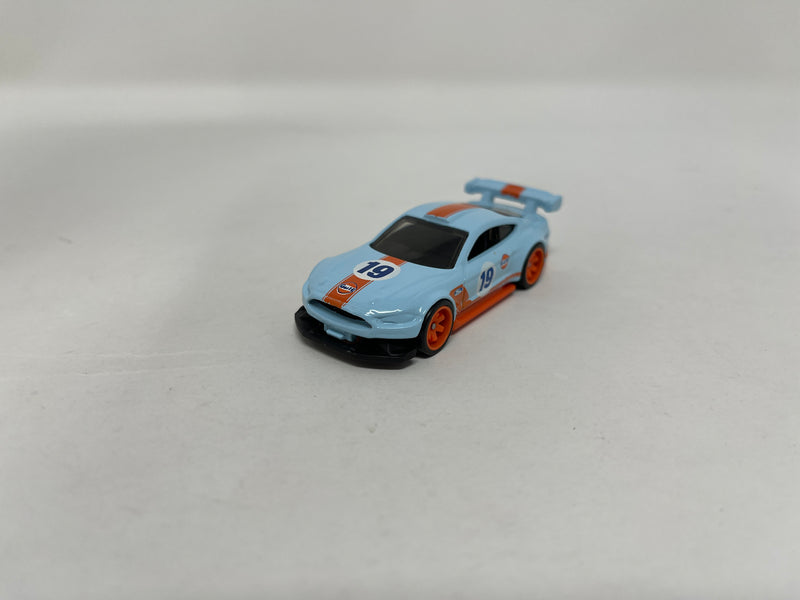 2018 Ford Mustang GT Gulf * Hot Wheels 1:64 scale Custom Build w/ Rubber Tires