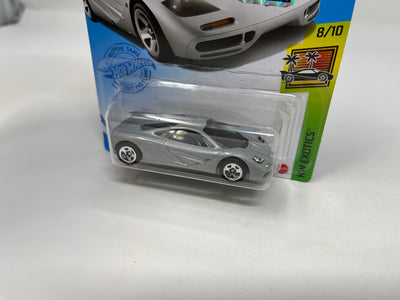 McLaren F1 #235 * Silver * 2017 Hot Wheels w/ Factory Holo