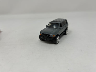 Toyota Land Cruiser 80 * Hot Wheels 1:64 scale Custom Build w/ Rubber Tires