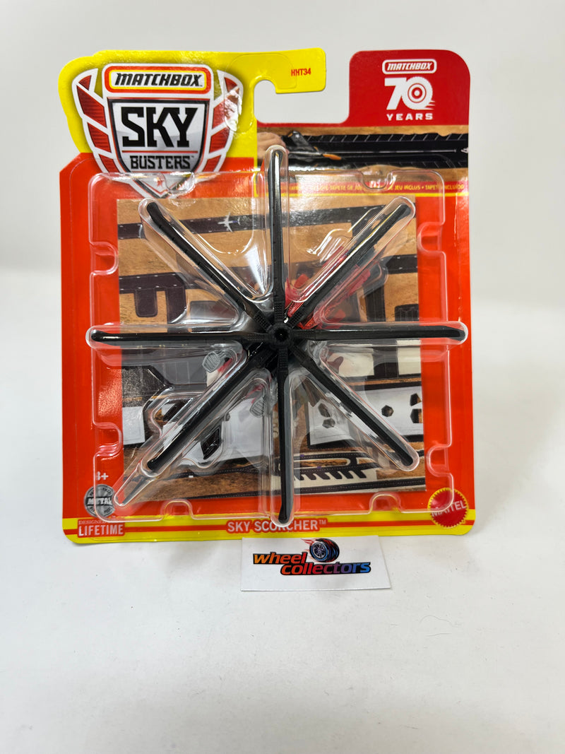 Sky Scorcher w/ Playmat * 2023 Matchbox Sky Busters NEW! Case H