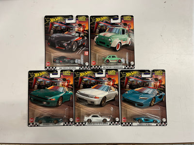 5 Car Set from Case V * 2024 Hot Wheels Boulevard Case V