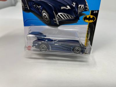 Batman & Robin Batmobile #54 * Blue * 2024 Hot Wheels Basic Case M