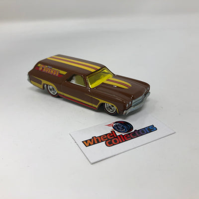 1970 Chevy Chevelle Panel Pop Culture * Hot Wheels 1:64 scale Loose