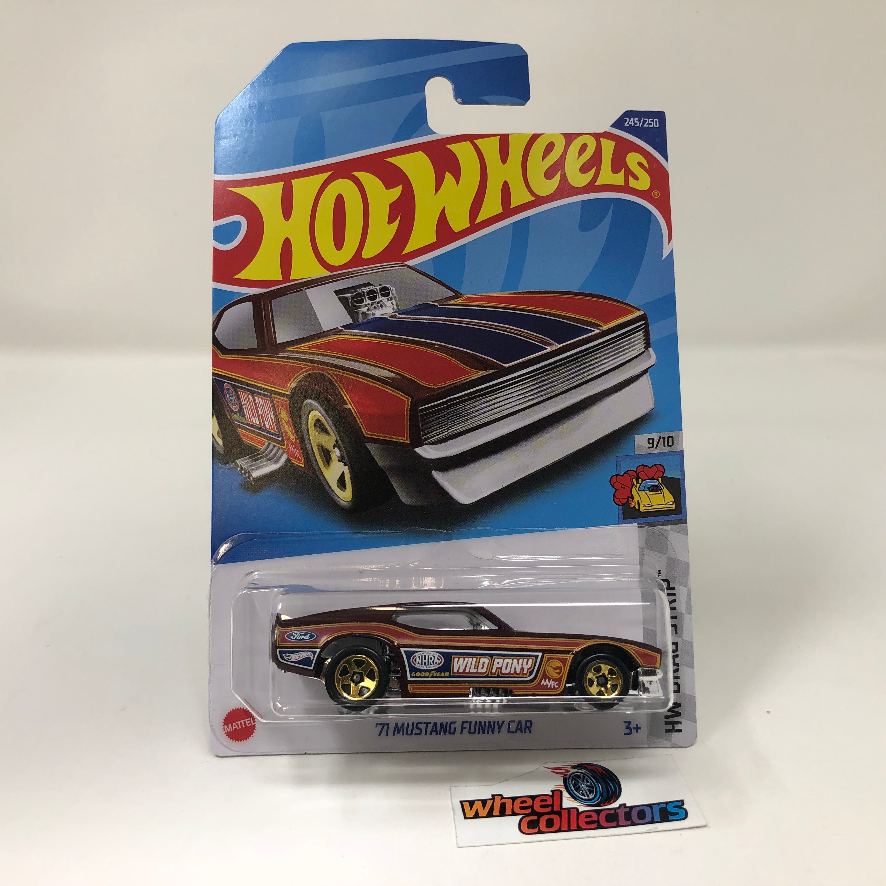 '71 Mustang Funny Car #245 * Treasure Hunt * 2022 Hot Wheels ...