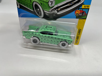 '57 Chevy #121 * Green * 2024 Hot Wheels Basic Case M