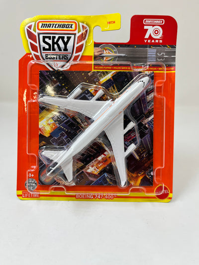 Boeing 747-400 #17 * 2023 Matchbox Sky Busters NEW! Case J