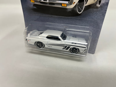 '69 Mercury Cougar #7 * White * Hot Wheels American Steel Walmart Series