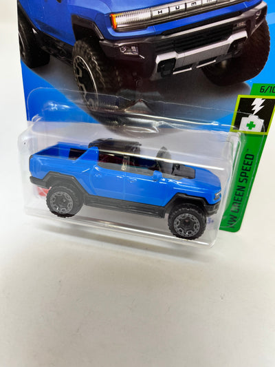 GMC Hummer EV #62 * BLUE * 2024 Hot Wheels Basic Case C