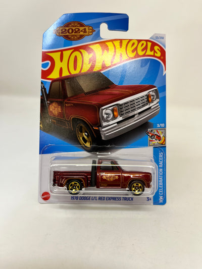 1978 Dodge LI'L Red Expres Truck #53 * RED * 2024 Hot Wheels Basic Case C