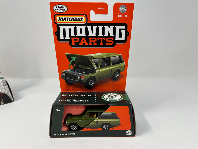 1975 Range Rover * Green * 2024 Matchbox Moving Parts Case P