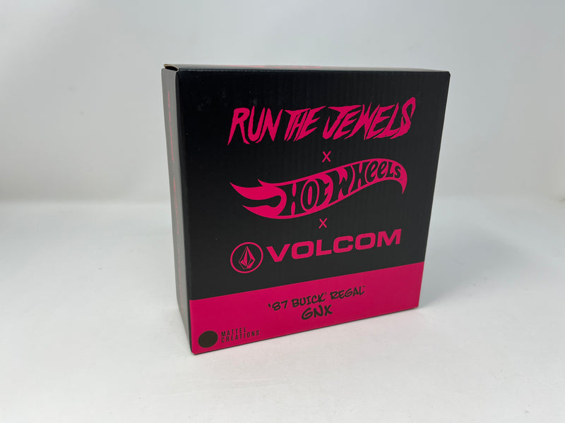 Volcom Run The Jewels Black 87 Buick Regal GNX * Hot Wheels Mattel Creation